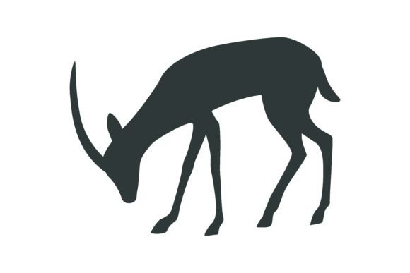 Wild Savannah Animal Silhouette: Bold Visual Impact
